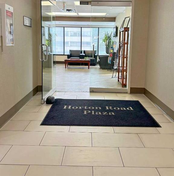 Alliance West's Horton Road Plaza office entrance, Calgary